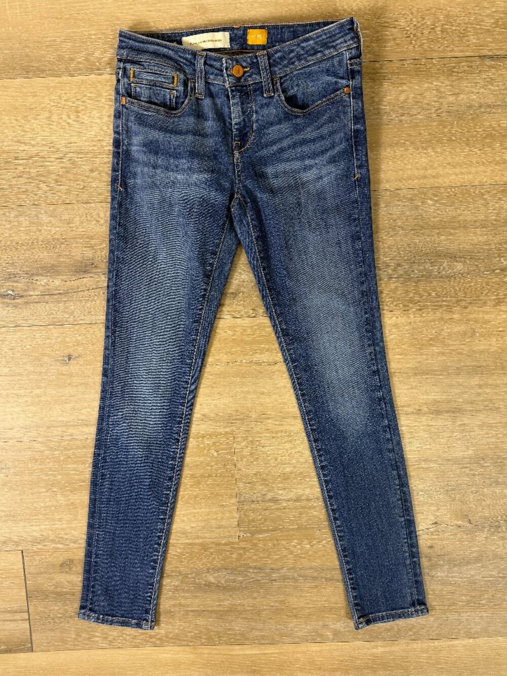 Pilcro and the Letterpress Anthropologie Medium Wash Skinny Jeans | 25